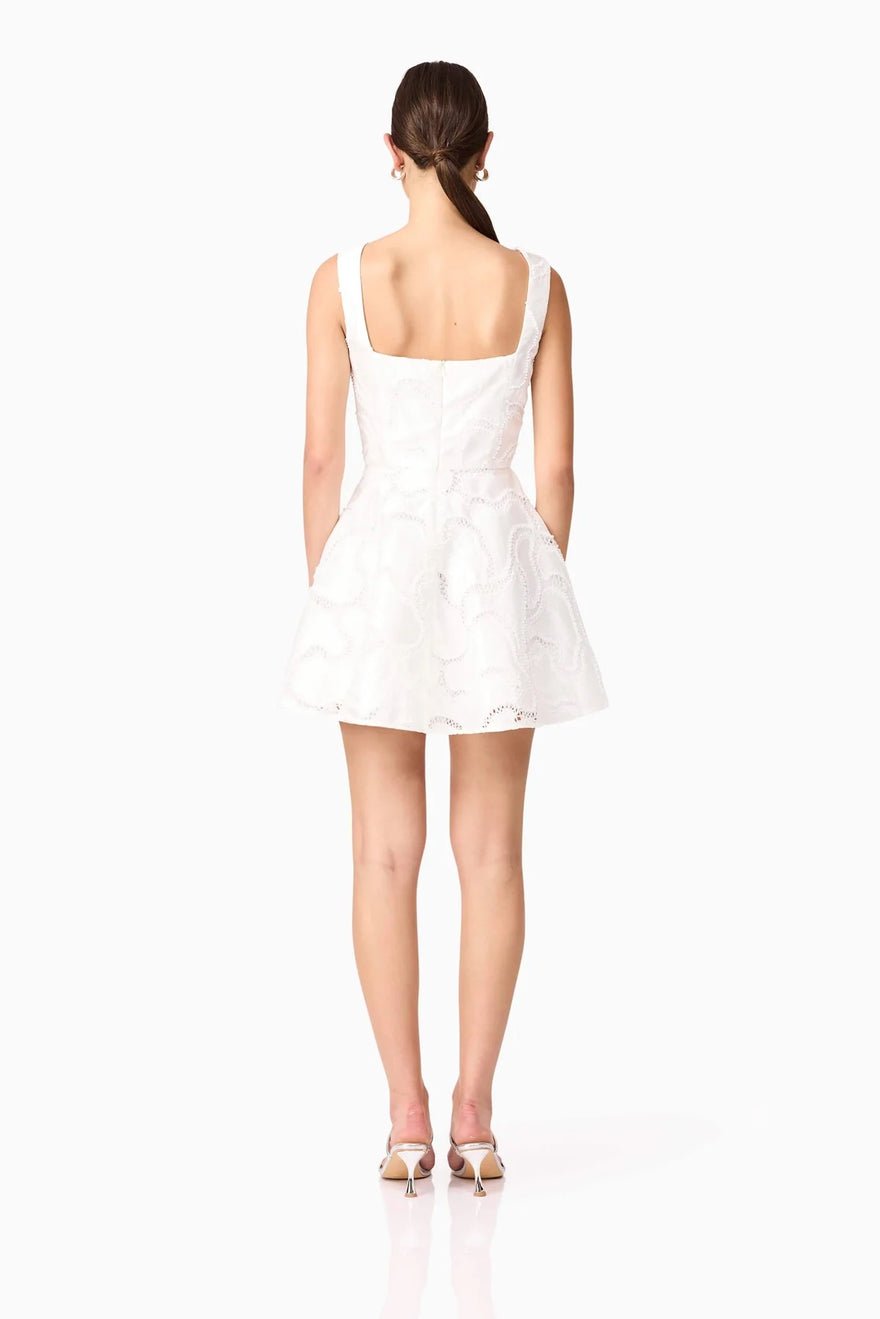 Elliatt Elara Mini Dress - Ivory photo 4