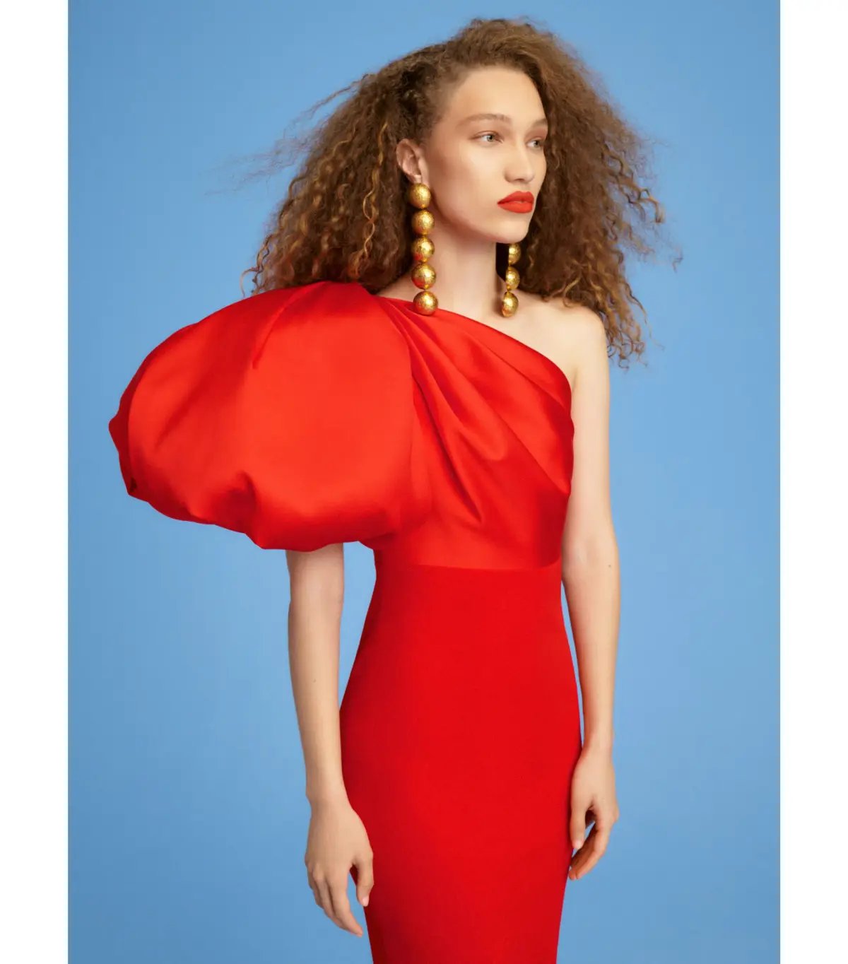 Solace London Karli Maxi Dress Red Size AU 10 photo 2