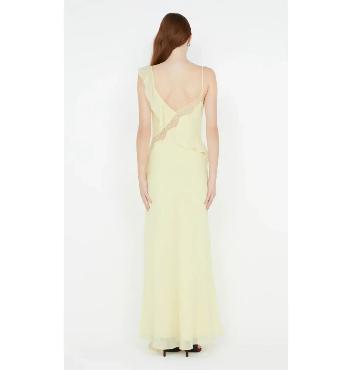 Bec & Bridge Knox Maxi Dress Icy Yellow Size AU 6 photo 4
