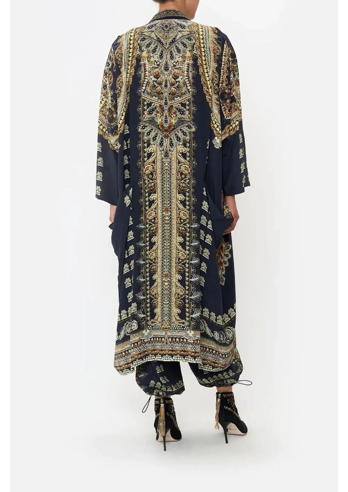 Camilla It's All Over Terero Relaxed Panel Coat Multi Size 12 photo 2