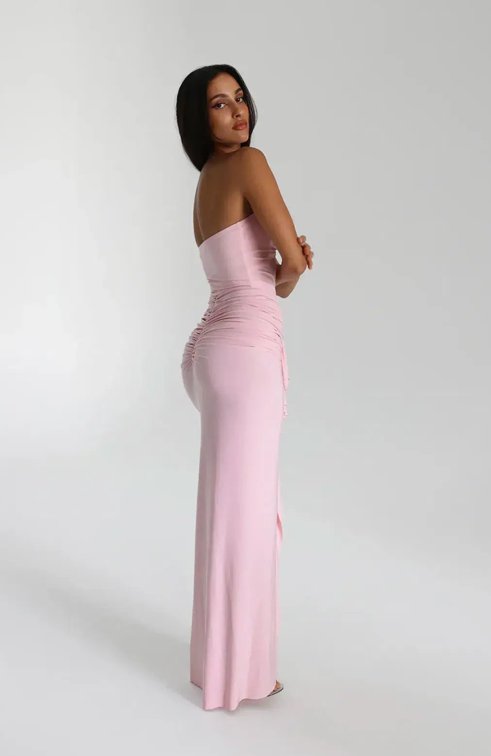 Natalie Rolt Shontae Maxi Dress Pink Size 3/AU 12 photo 3