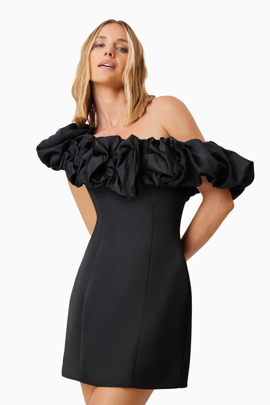 Elliatt Amelie Party Dress - Black photo 4