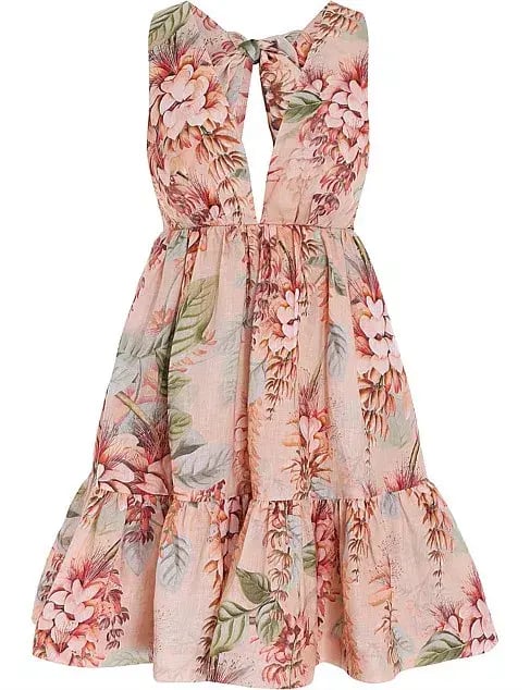 Zimmermann Candescent Plunge Neck Mini Print Size 0 photo 5