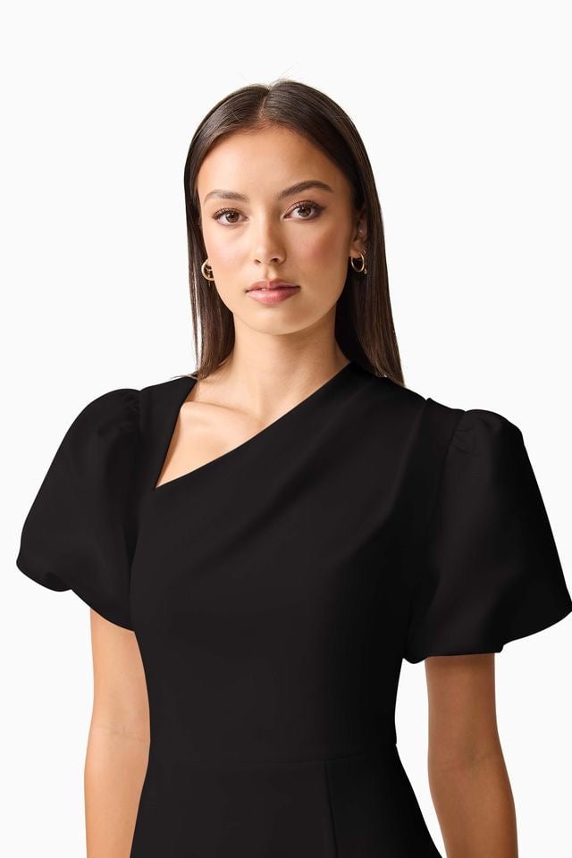 Elliatt Hester Midi Dress - Black photo 2