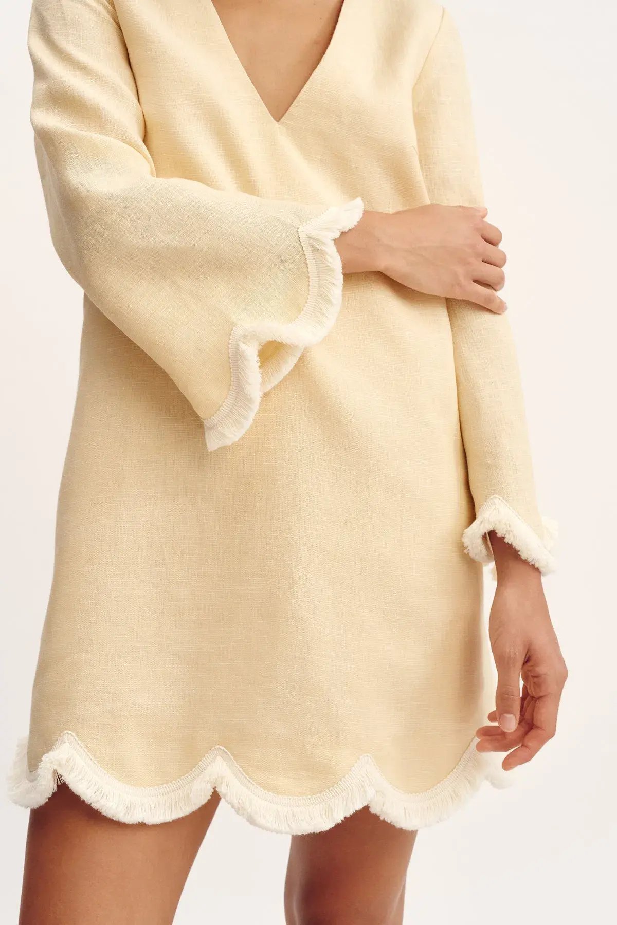 Posse the Label Essie Mini Kaftan Dusty Citron Size 10 photo 4