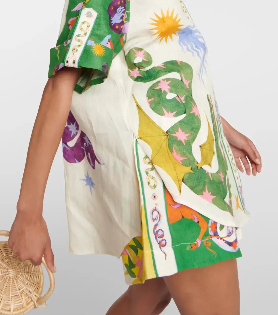 Alemais Seeker Shirt Print Size 6 and Short Print Size 8 photo 4