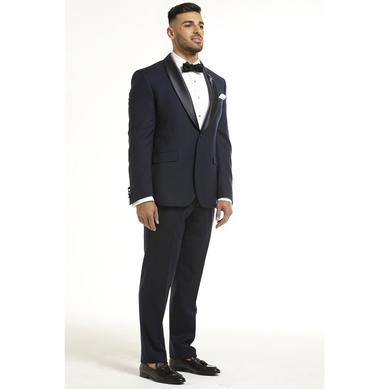 Joe Black Navy Shawl Dinner Jacket photo 3