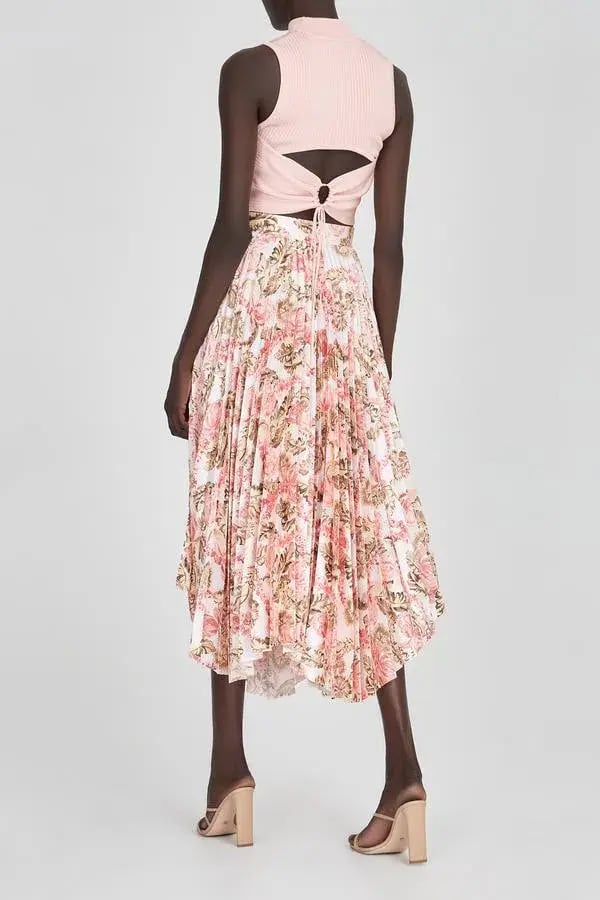 Significant Other Simoné Skirt Floral Size 10 photo 3