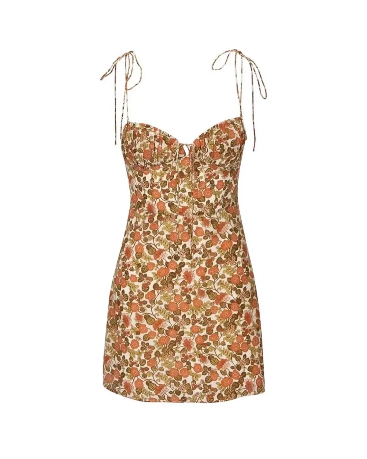 Realisation Par The Devon Dress in 70's Floral Print Size 10 / M photo 5