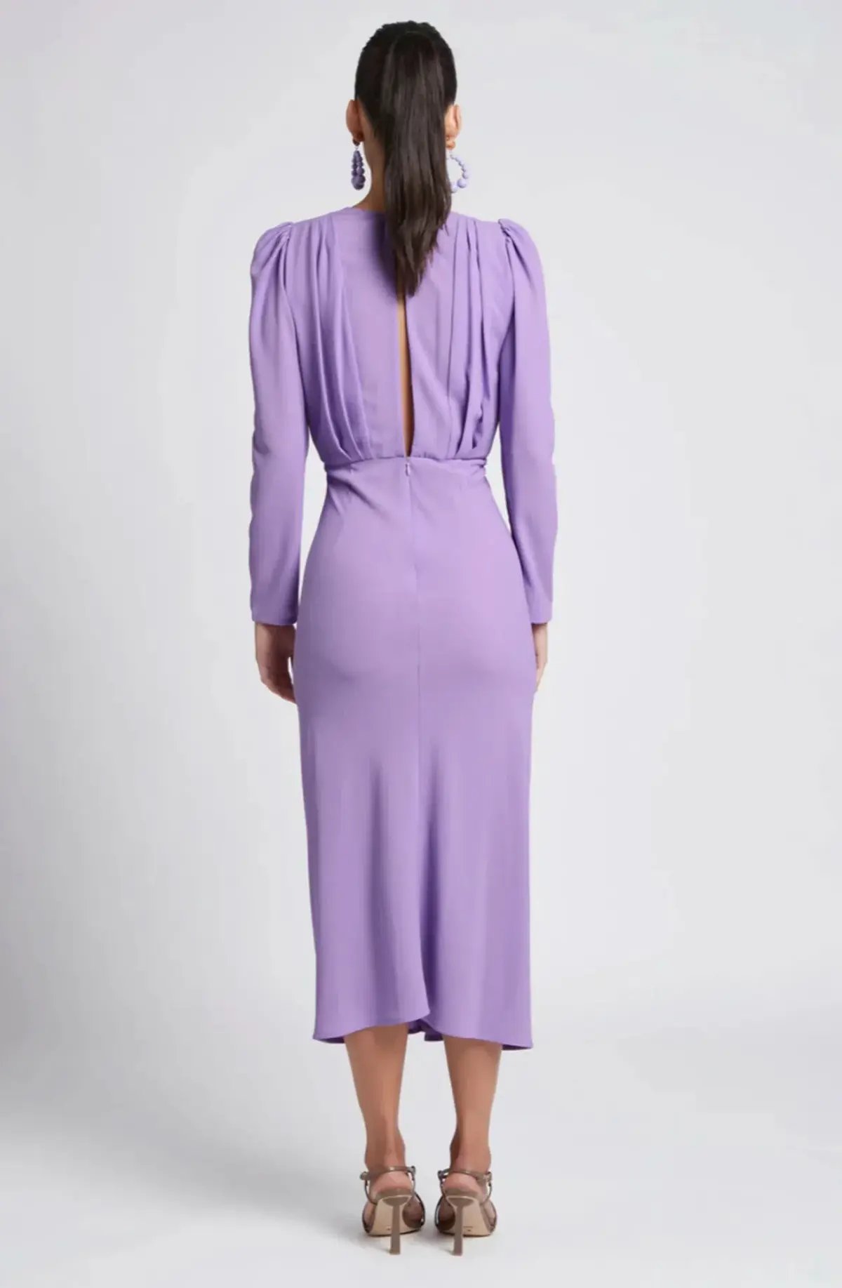 Sheike Liason Dress Purple Size AU 12 photo 2
