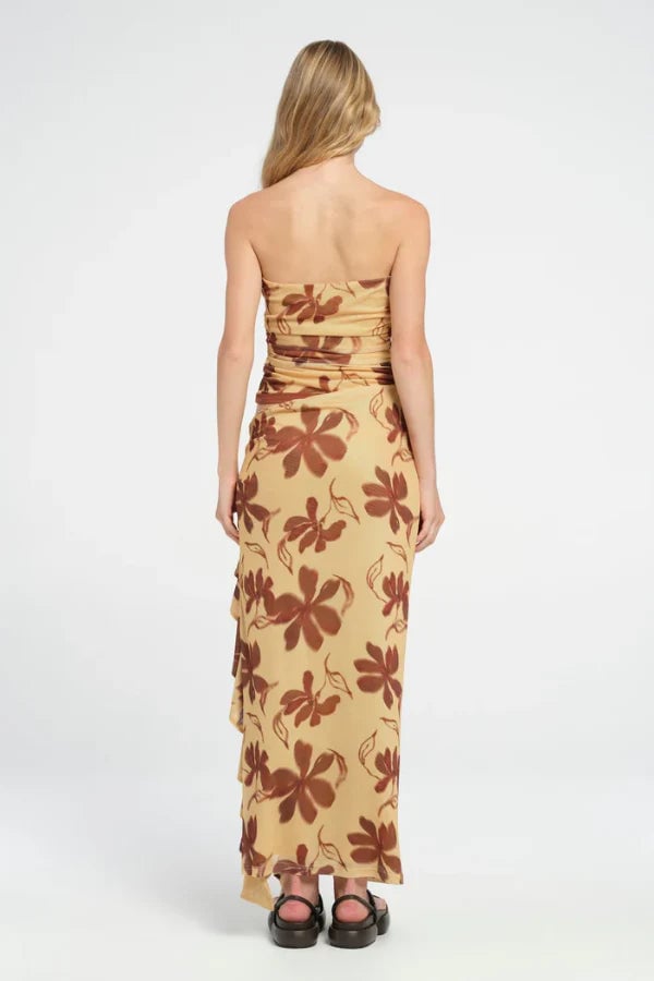 BENNI BINDI MAXI DRESS - BUTTER FLORAL photo 3