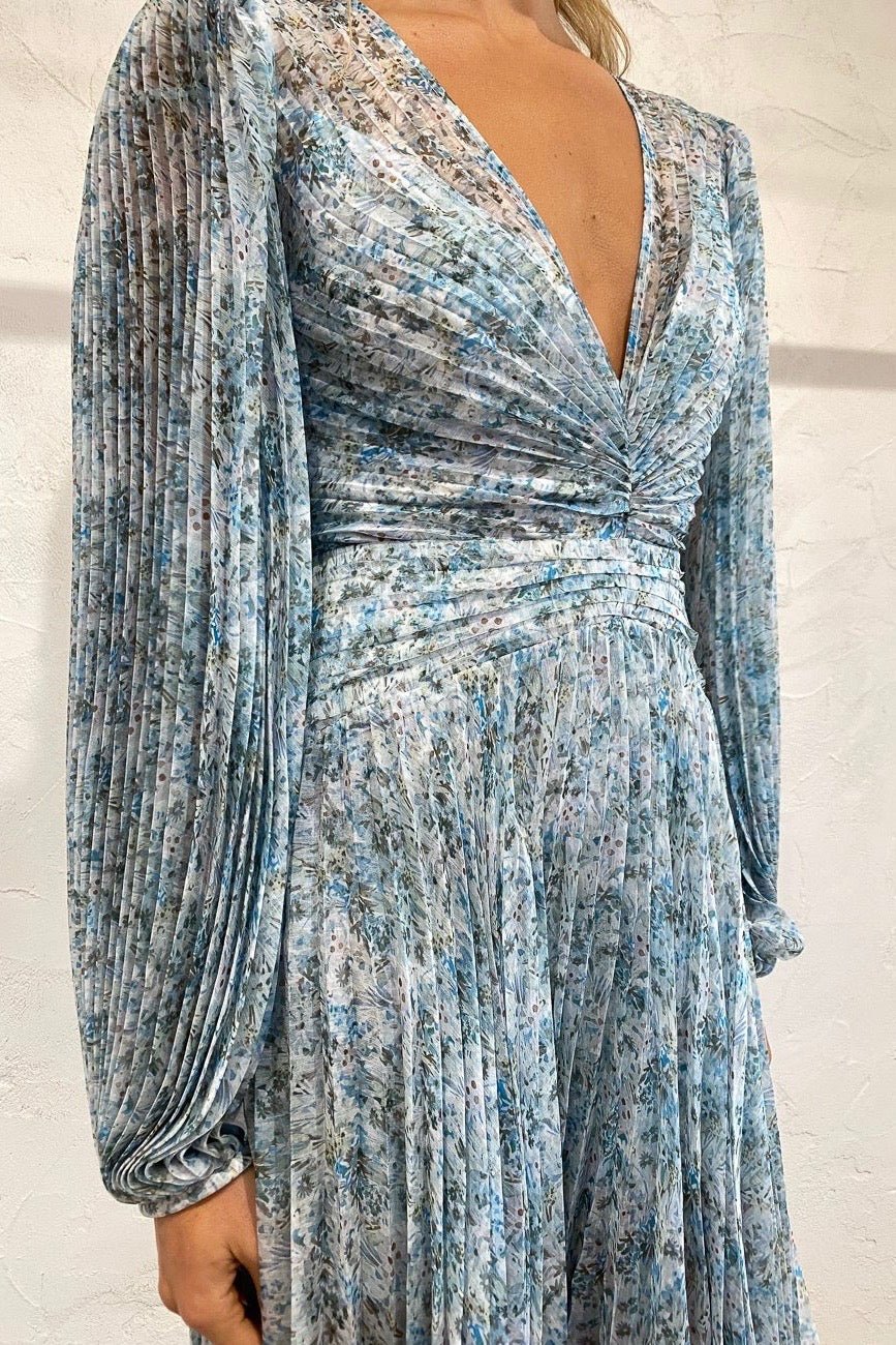 ACLER ASTONE DRESS - BLUE FLORAL photo 10