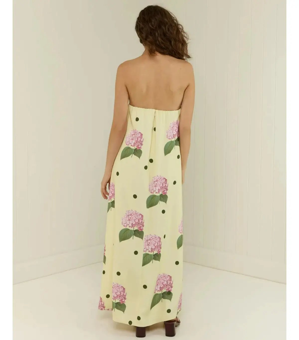 Palm Noosa Alessia Portofino Maxi Dress Polka Dot Print Size 12 photo 3