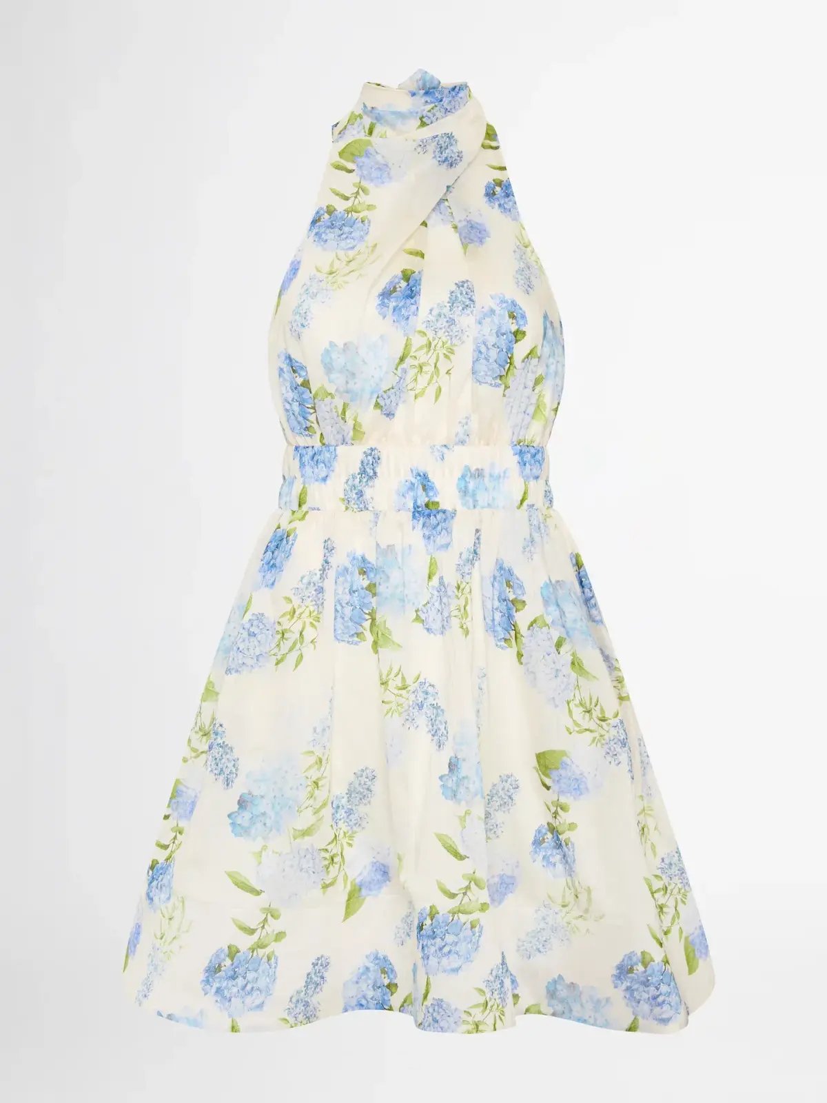 Sheike Blue Bell Mini Dress Floral Size 14 photo 6