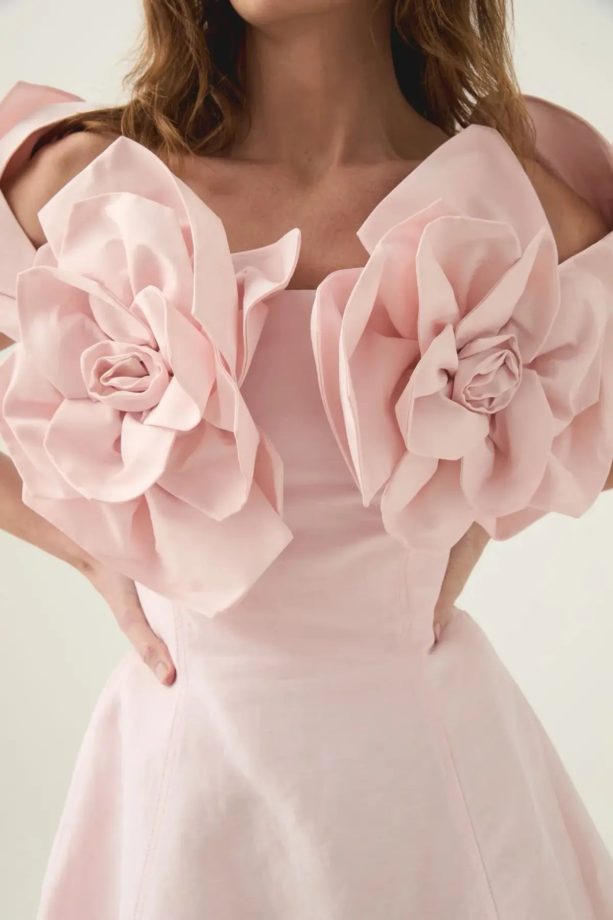 Aje Etta Mini Dress Pastel Pink Size 8 photo 4