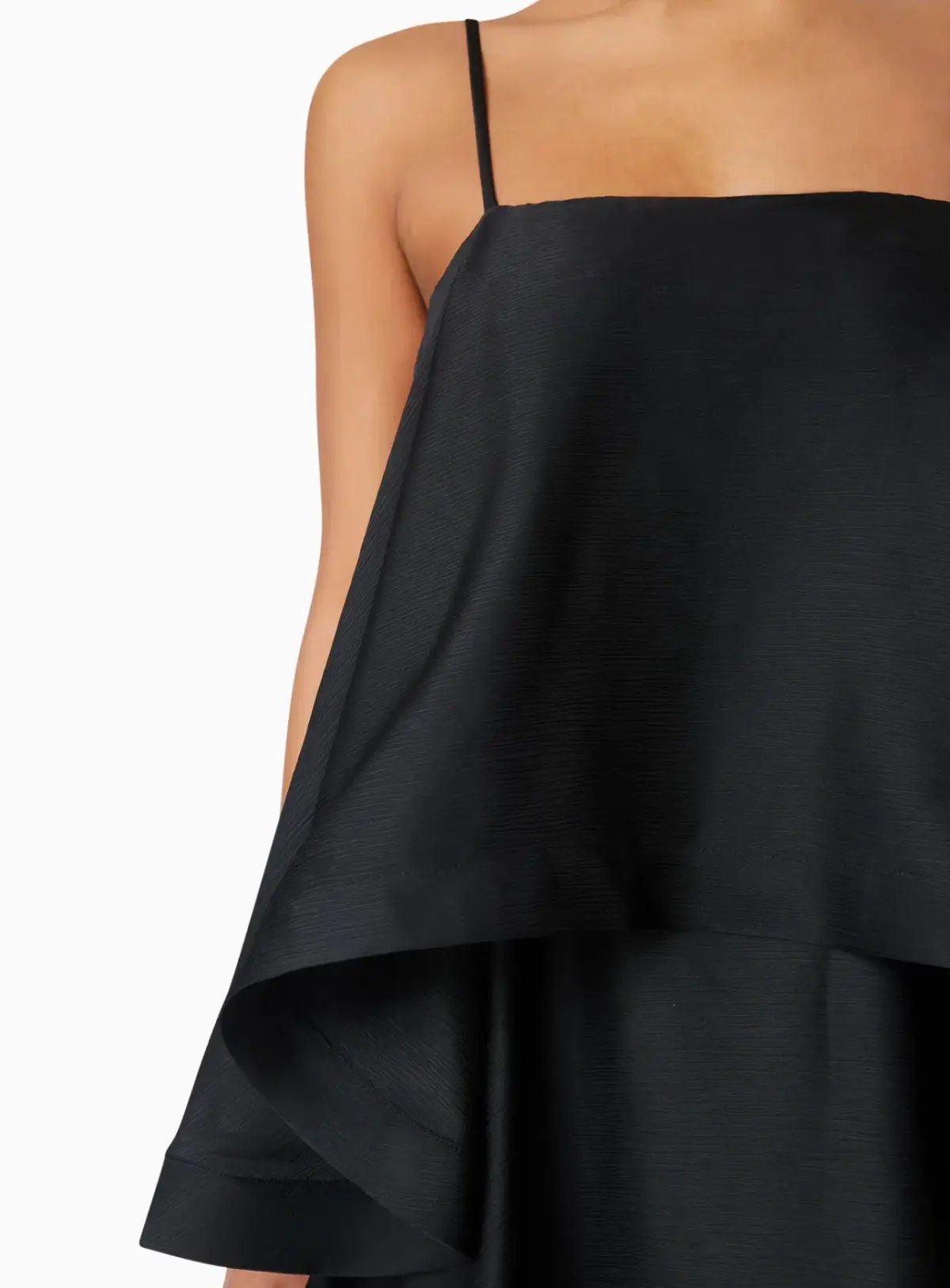 Elliatt Tilly Tiered Maxi Dress in Black Size S / AU 8 photo 5