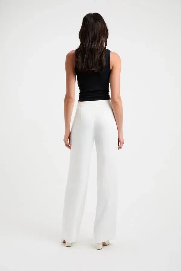 Kookai Oyster Low Rise Pant White Size 34 / AU 6 photo 2
