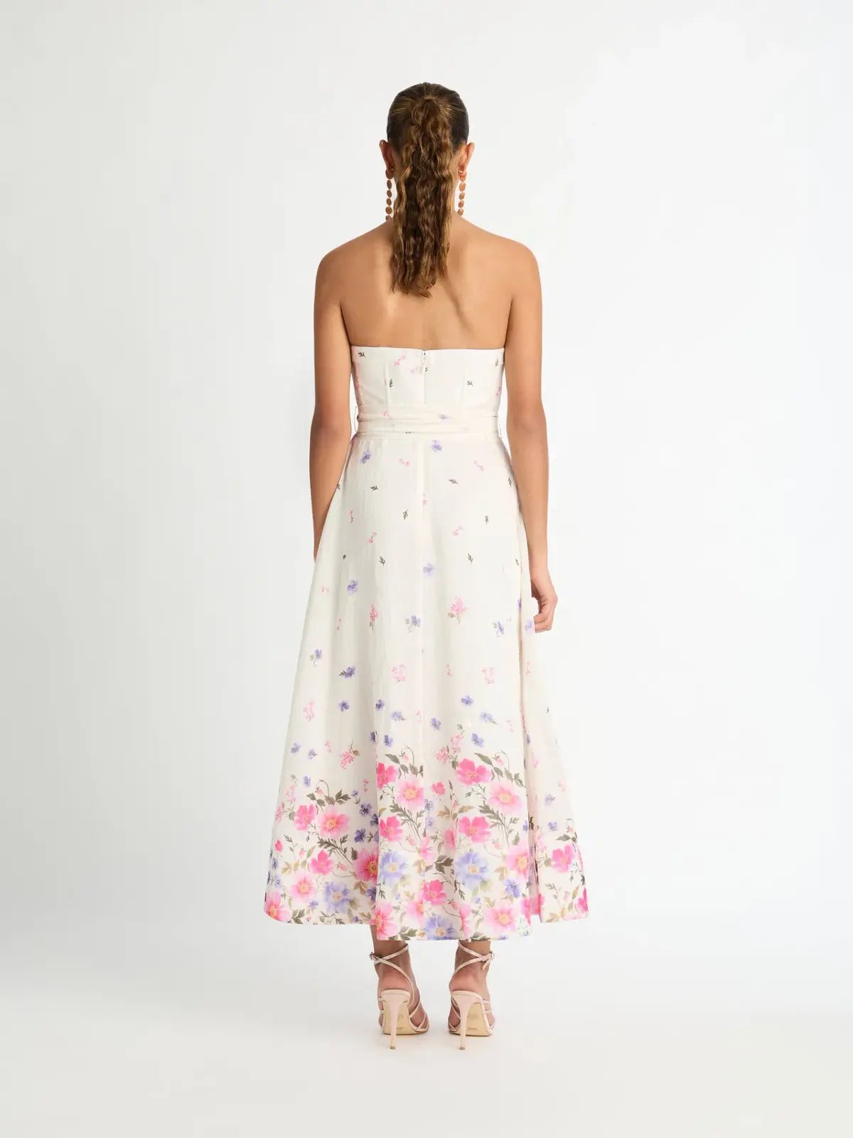 Sheike Spring Garden Dress Floral Size 6 photo 3