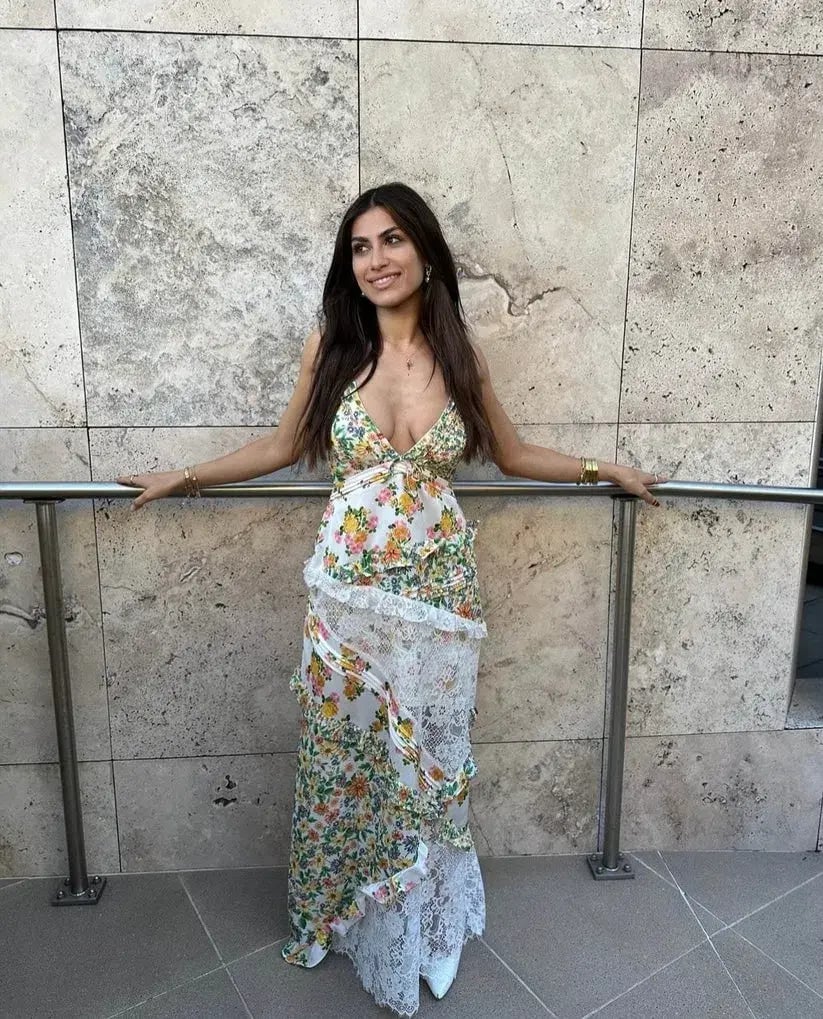 For Love and Lemons Rosalyn Dress Floral Size S / AU 8 photo 5