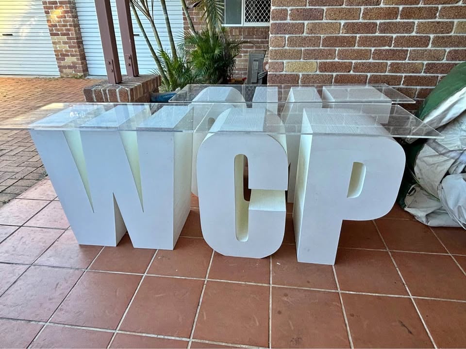 Custom Letter & Number Tables HIRE photo 6