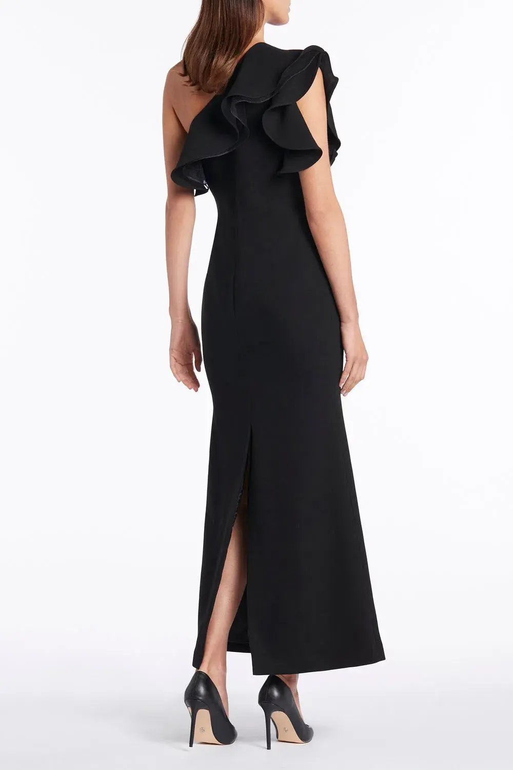 Carla Zampatti Black Grace Gown Size 8 photo 3