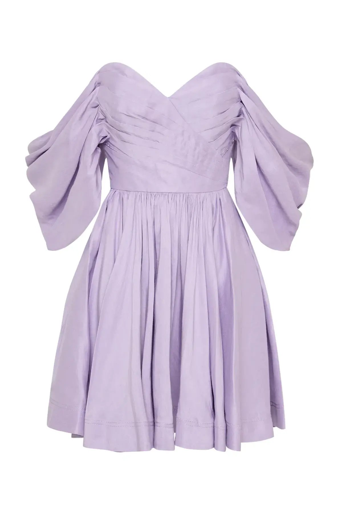 Aje Zorina Sweetheart Mini Dress Lilac Size 8 photo 6