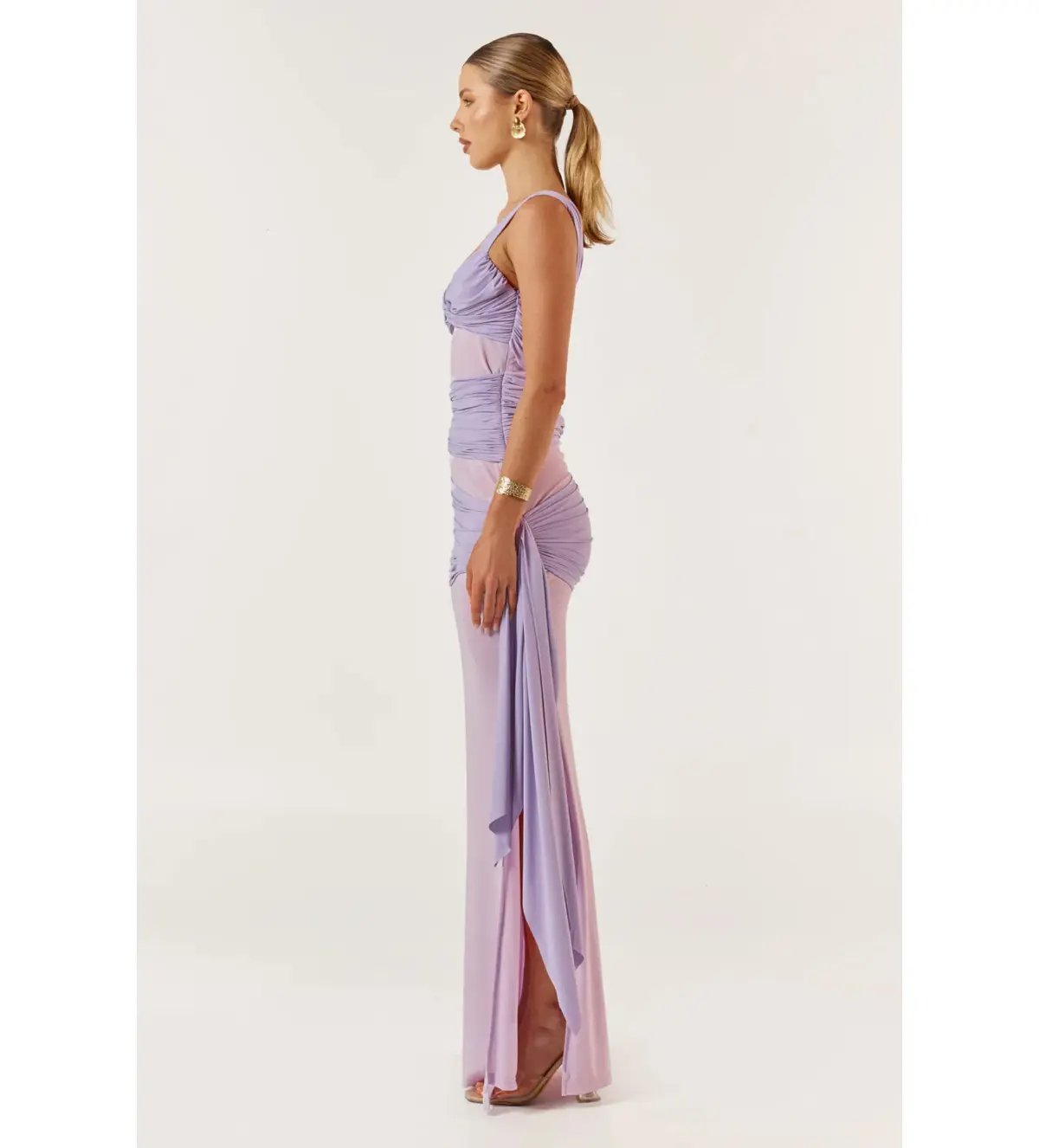 She Is OLLA Ariel Dress Lavender Size 8/S photo 3