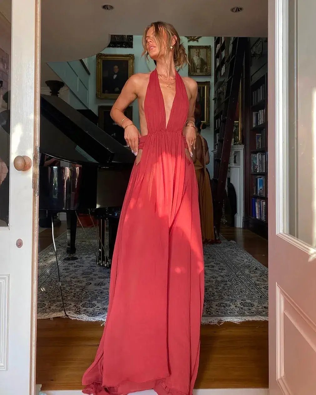 Arcina Ori Florence Dress in Red Size S / AU8 photo 7
