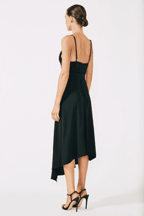 SHONA JOY Voltaire Cocktail Dress | Colour: Black photo 2