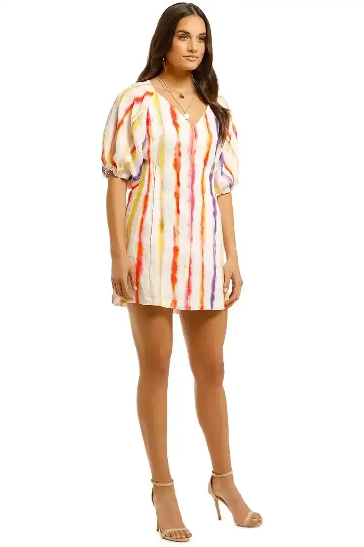 Nicholas Shaanti Dress in Brushed Rainbow Size 10 photo 2