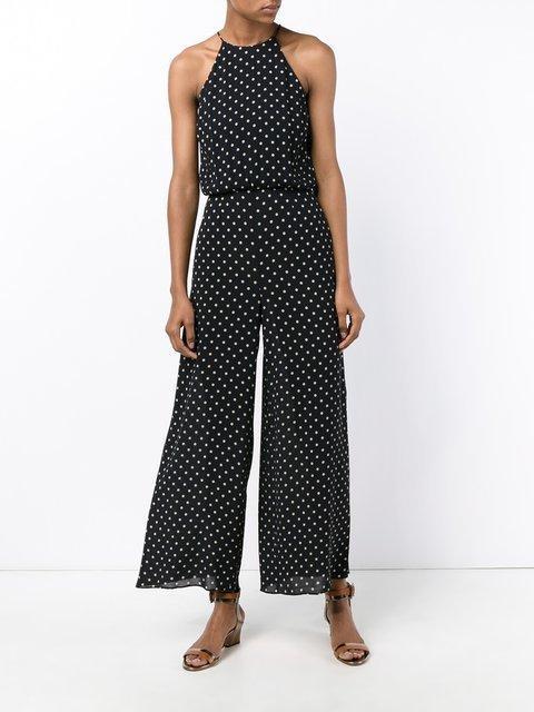 Zimmermann Mischief Polka Dot Jumpsuit Black Size 6 photo 2