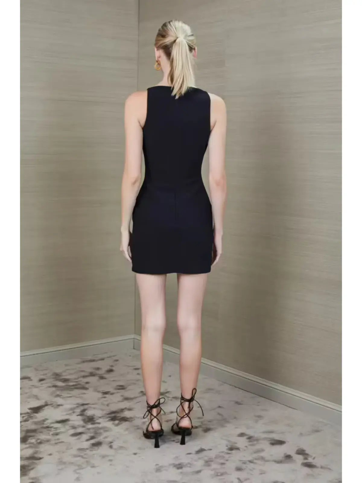 Bec and Bridge Clover Mini Dress Black Size AU 6 photo 5