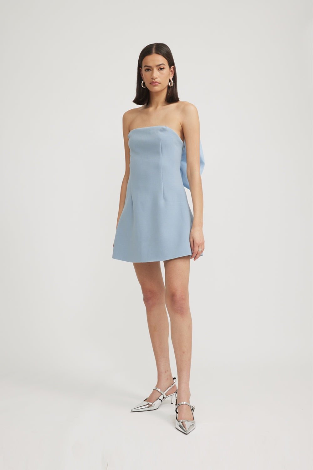 TOJHÀ DARIA DRESS - POWDER BLUE photo 2