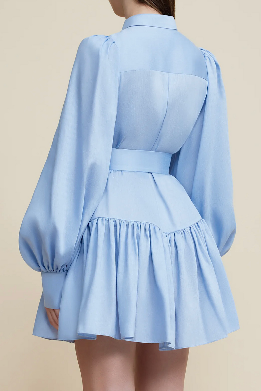 Acler Sherwood Mini In Cornflour Blue photo 3