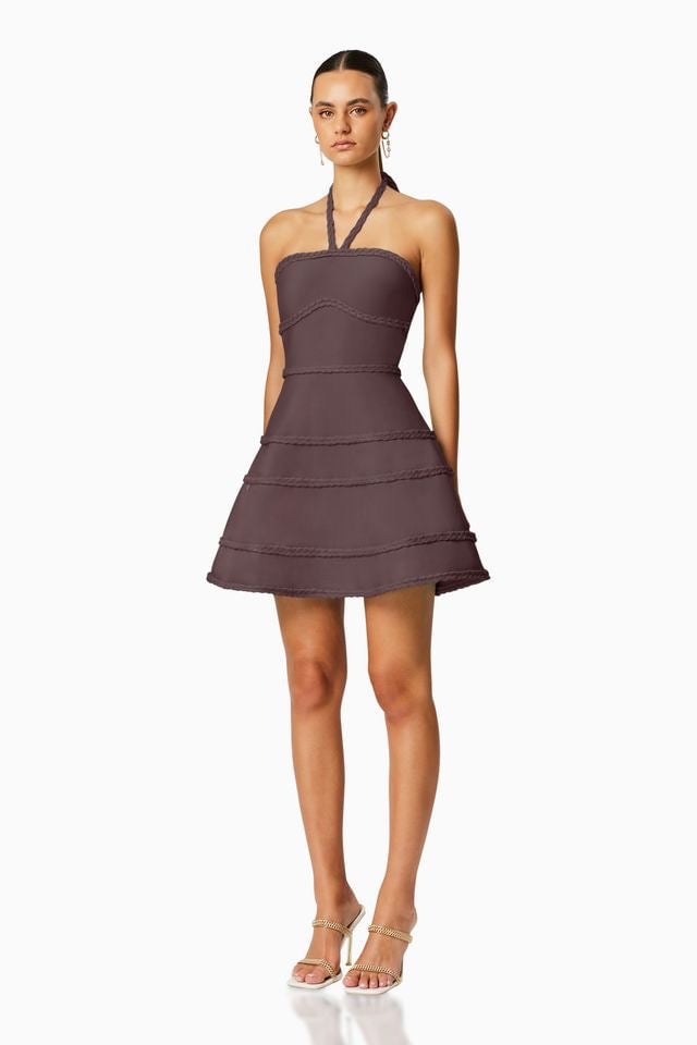 ELLIATT ARBOR DRESS - CHOCOLATE photo 3