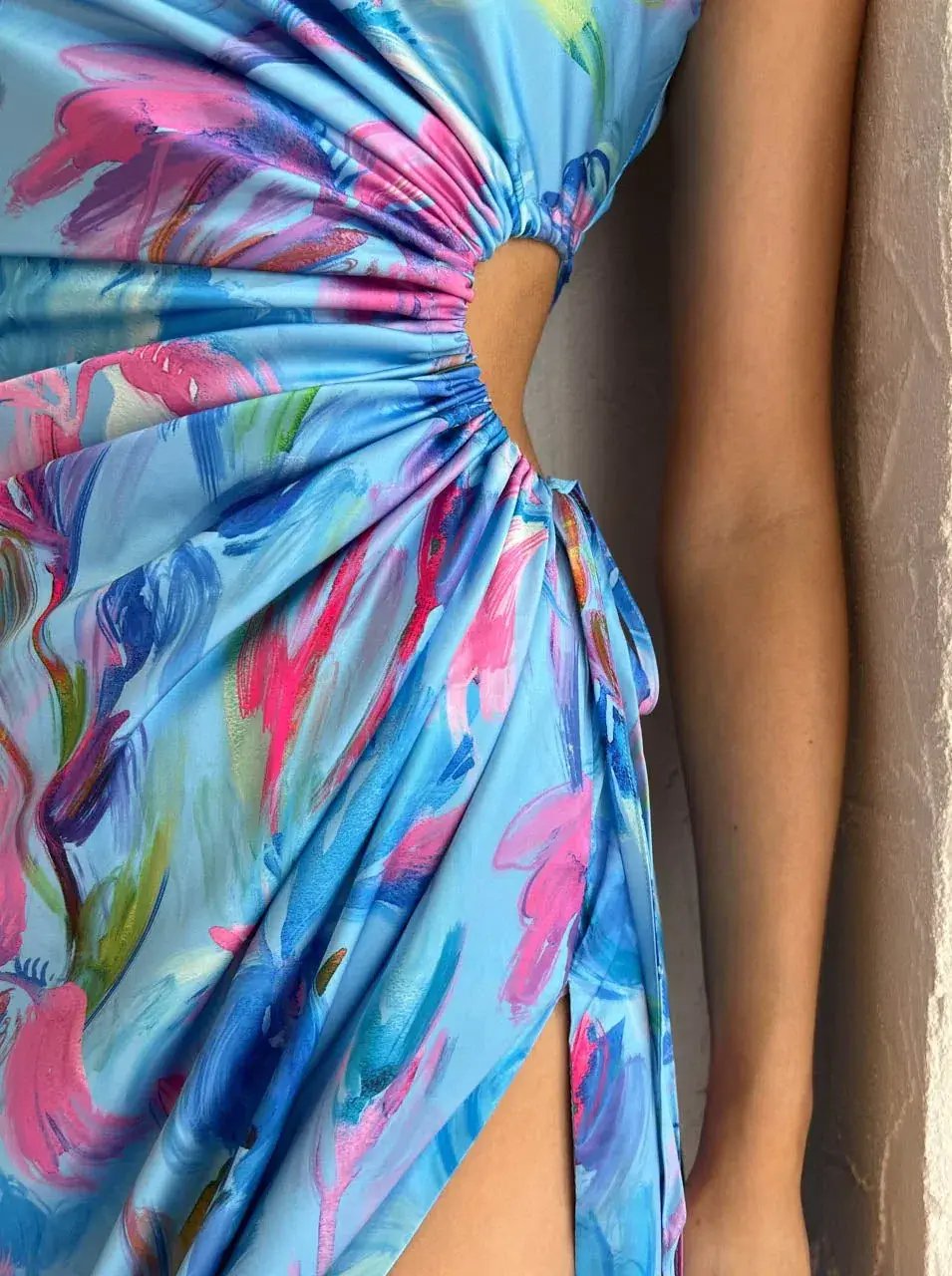 Sonya Nour Maxi Dress In Zuri Print Size 10 photo 3
