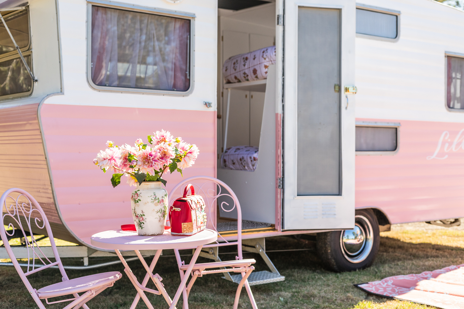 Step into a World of Vintage Charm with Lilly: The Unforgettable Pink Caravan Experience photo 4