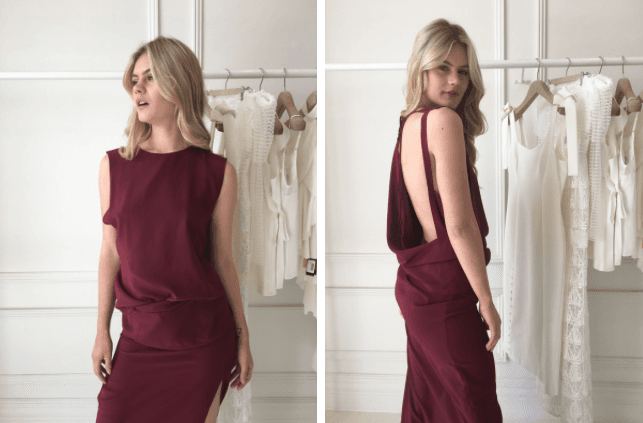 Kacey Devlin Traverse Dress Skirt Size 65 photo 3