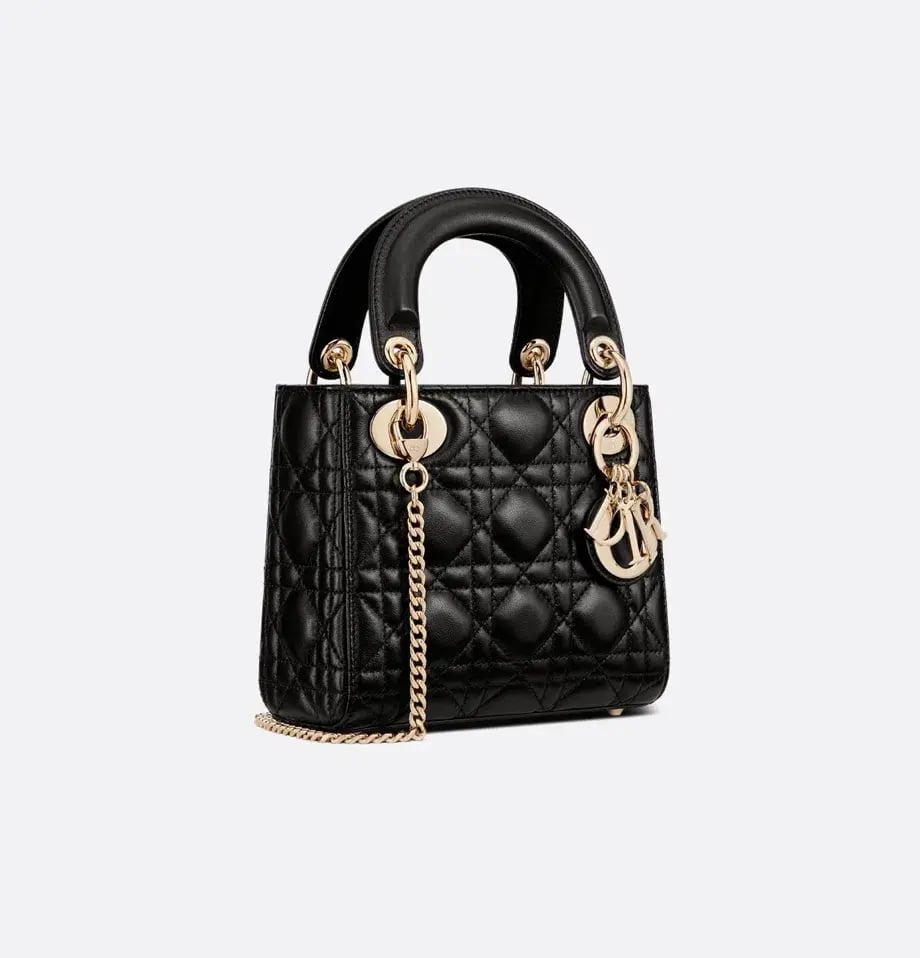 Mini Lady Dior Black Bag photo 3