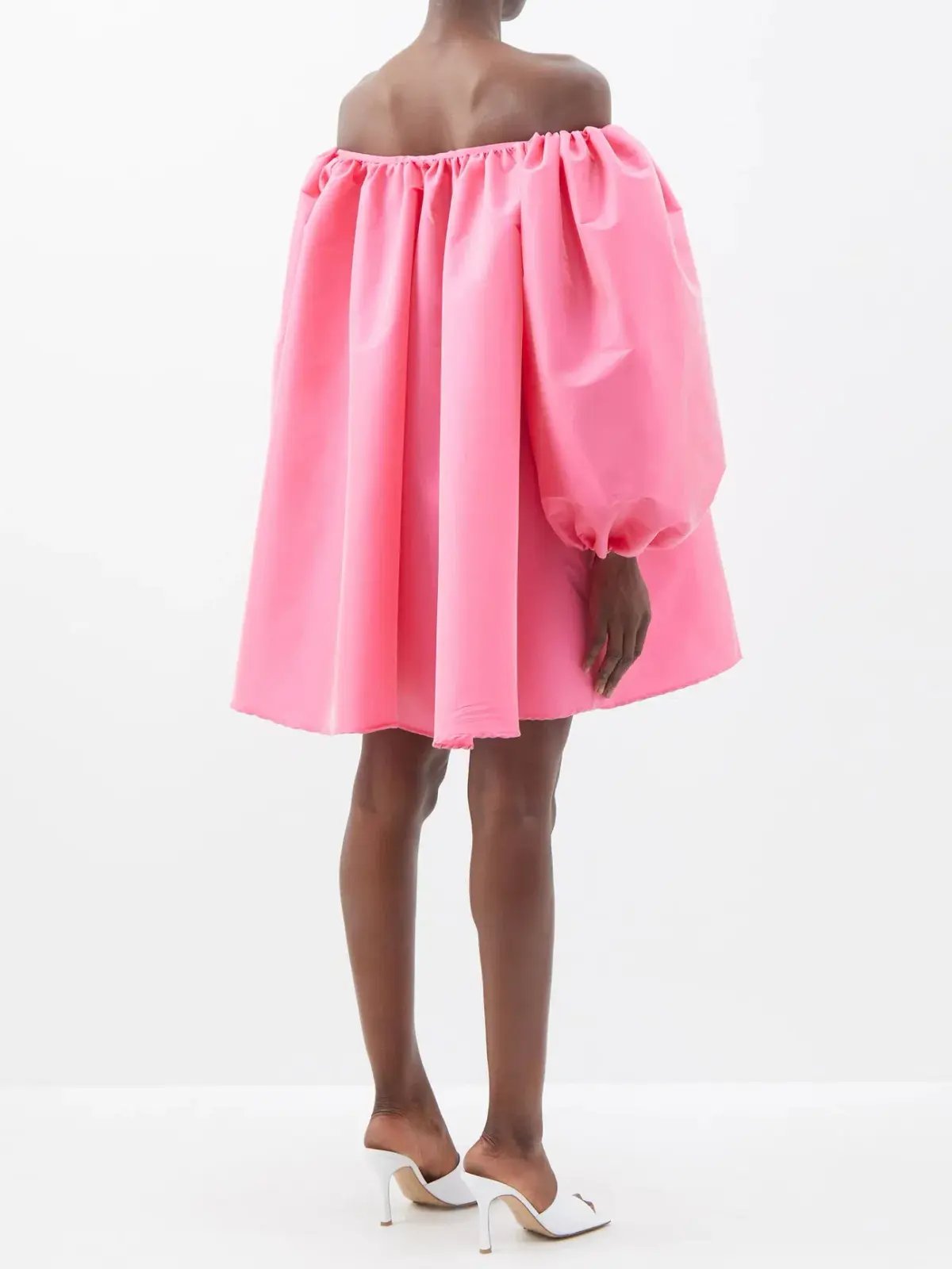 Bernadette Bobby Off-shoulder Dress Pink Size AU 6 photo 4