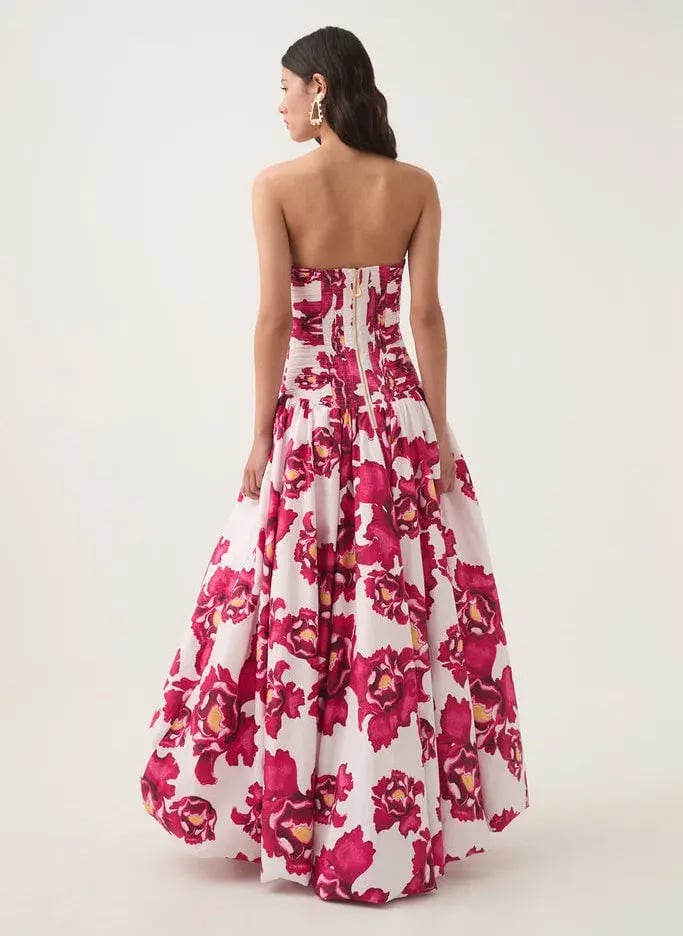 Aje Behold Maxi Dress in Boldly Blooming Size 14 photo 3