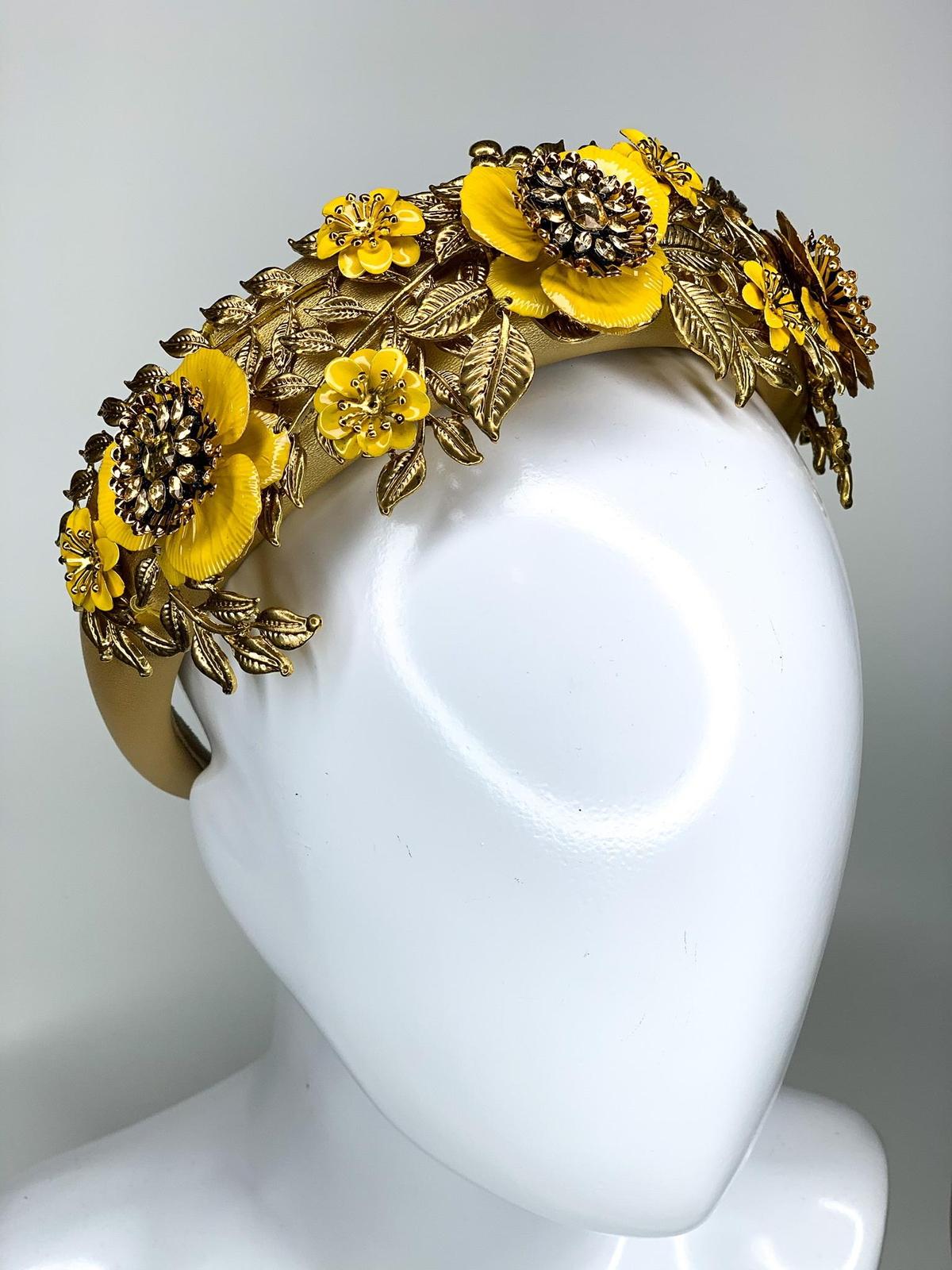Halo & Rose Impromptu Princess headband yellow photo 2