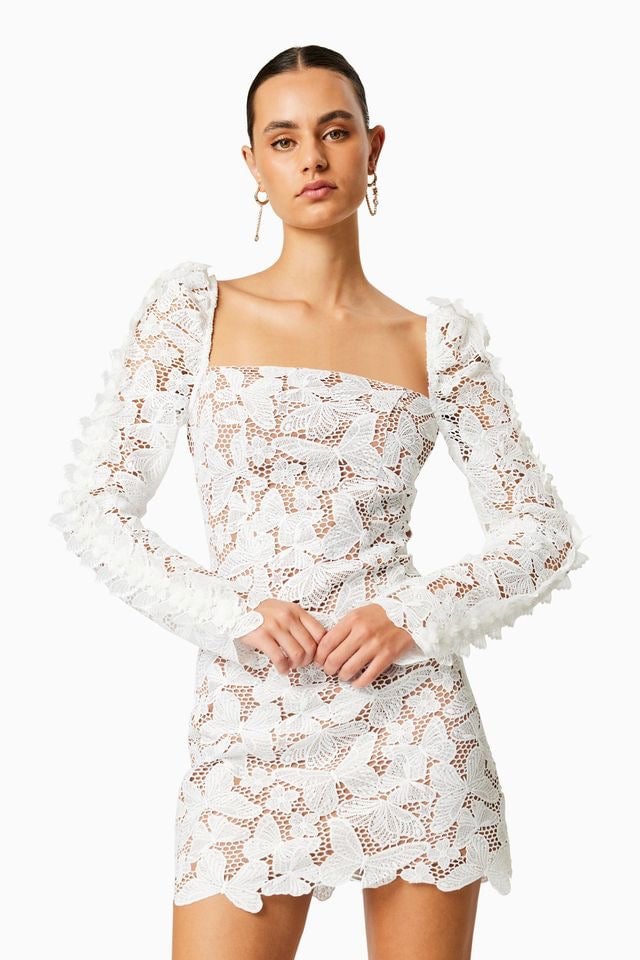 Elliatt Verona Dress - Ivory photo 3