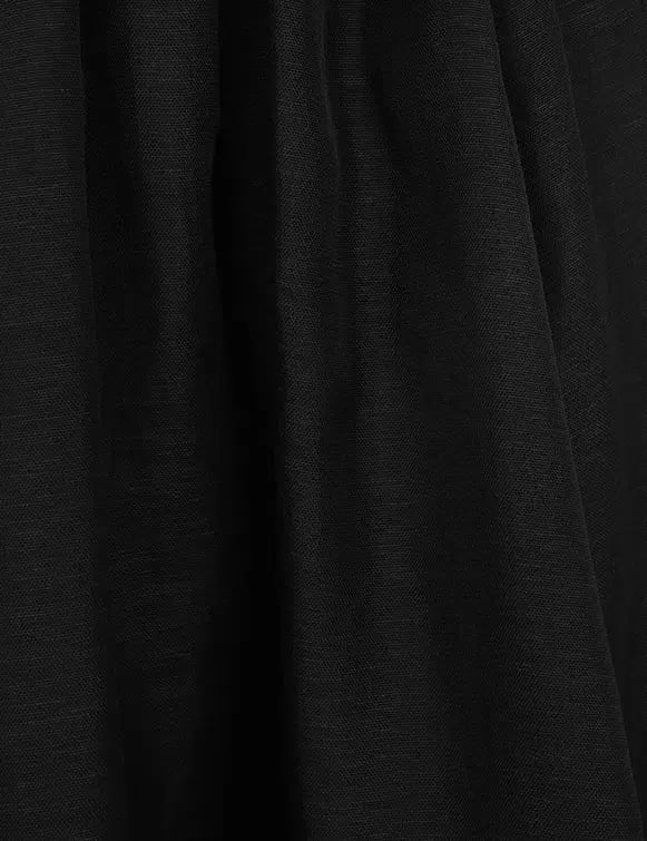 Zimmermann Illustration V Neck Midi Dress in Black Size AU 8 photo 6