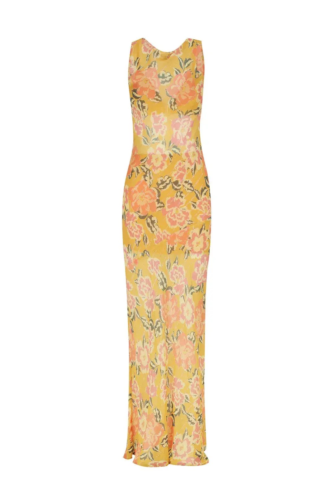 Hansen & Gretel Emmery Maxi Dress Honey Floral Size L / AU 12 photo 6