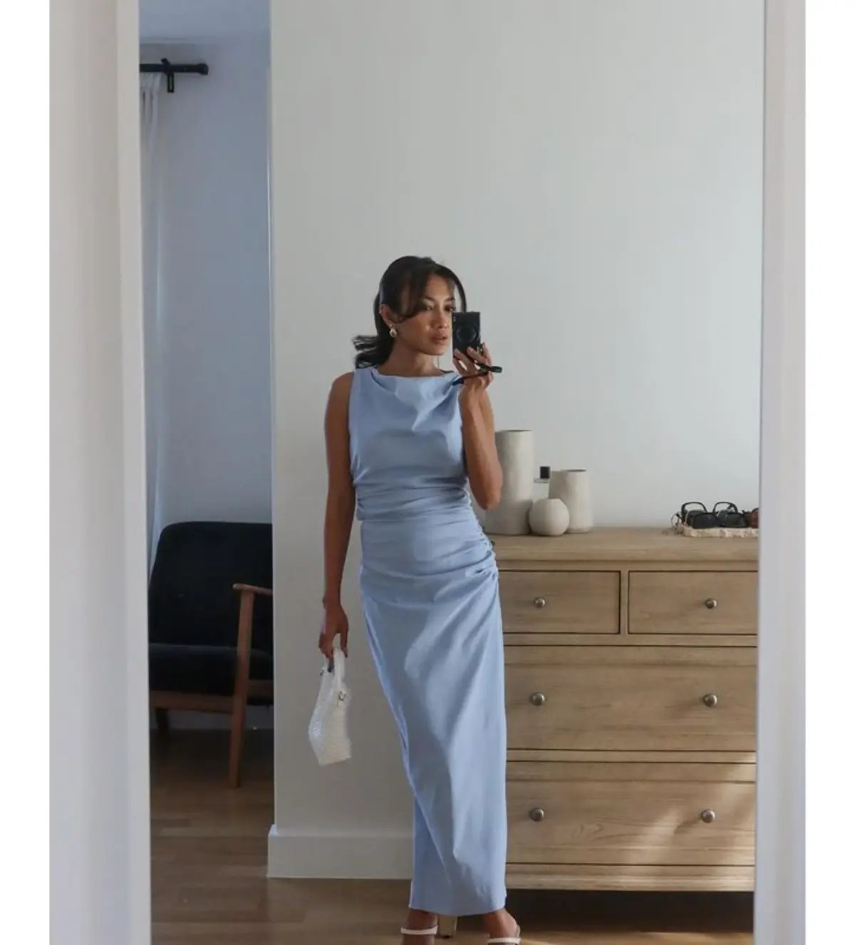 Sheike Lake Serenity Top Size AU 8 and Skirt Size AU 10 Set in Periwinkle photo 5