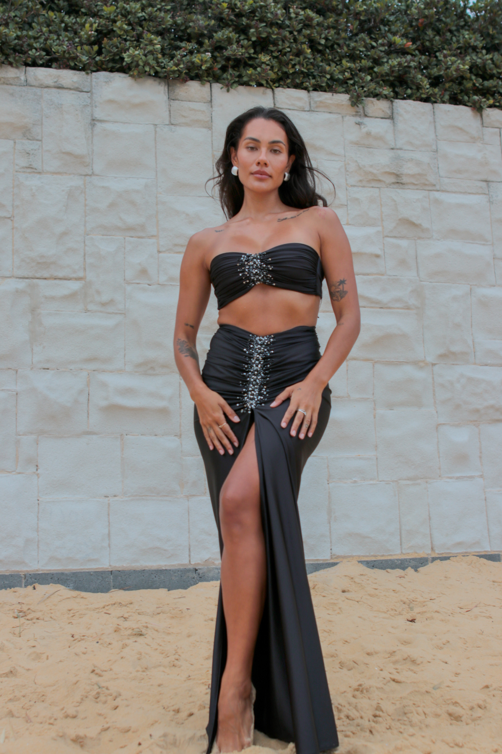 SERENDIPITY TWO PIECE SET BLACK photo 6