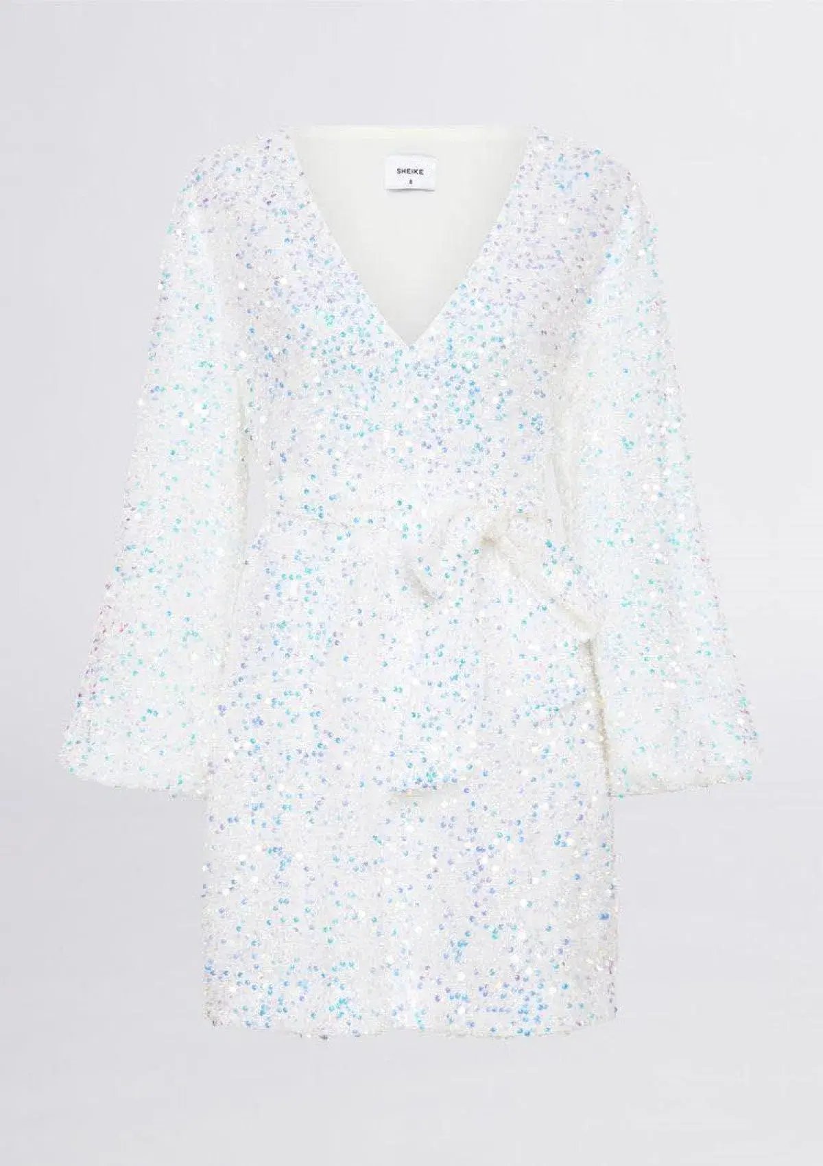 Sheike Xanadu Mini Dress White Size 14 photo 5