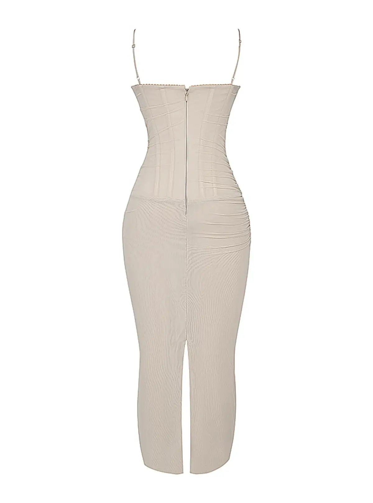 House of CB Nalini Maxi Dress in Sand Size AU 6 photo 7