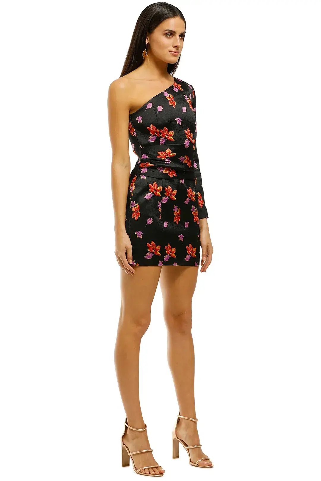 Bec and Bridge Love Crush Asymmetric Dress Print Size 8 photo 2